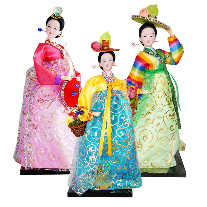 Korean Lifestyle Items - 30 سنتيمتر الكورية الوطنية دمية الزفاف