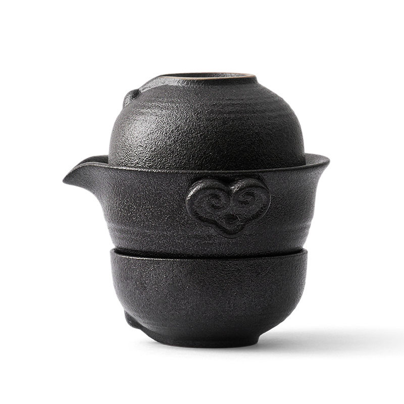 Korean Tea Set - طقم شاي الكونغ فو الصيني 1
