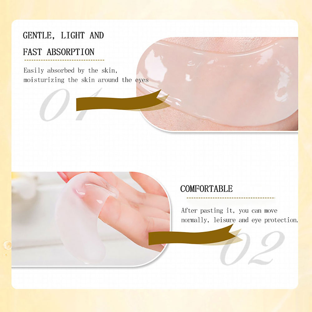 10 قطعة = 5 زوج قناع عين الكول - مراجعة Sheet Mask Collagen وسعره