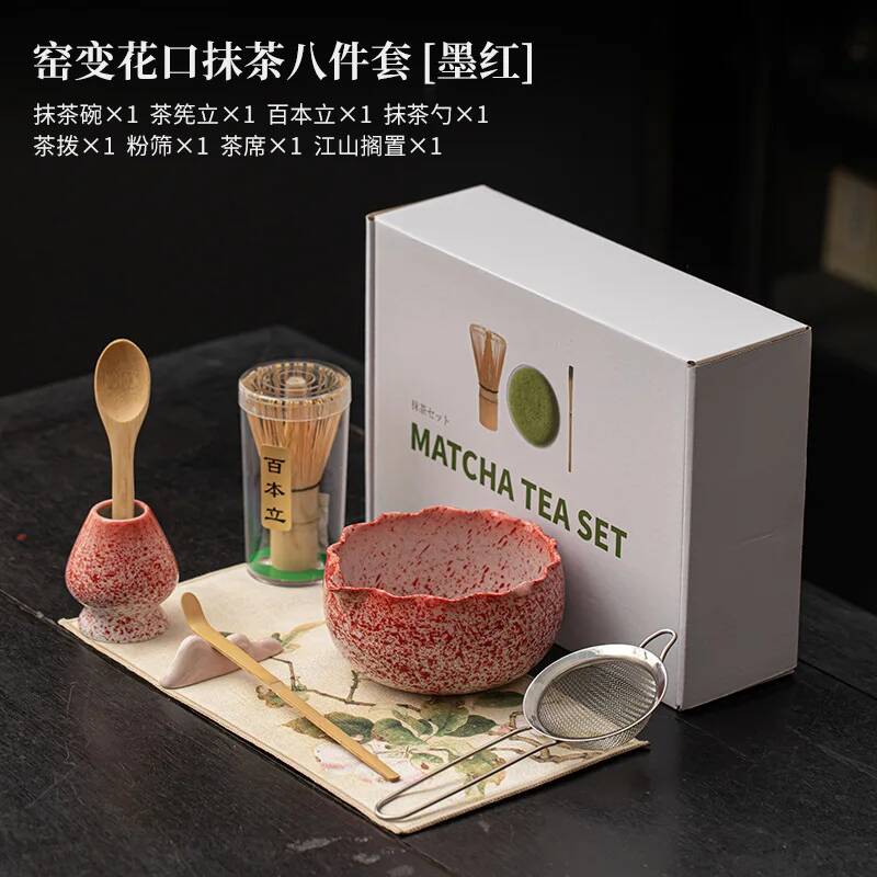 1/2/4/8 قطعة (حافة القمر المست - مراجعة Korean Tea Set وسعره