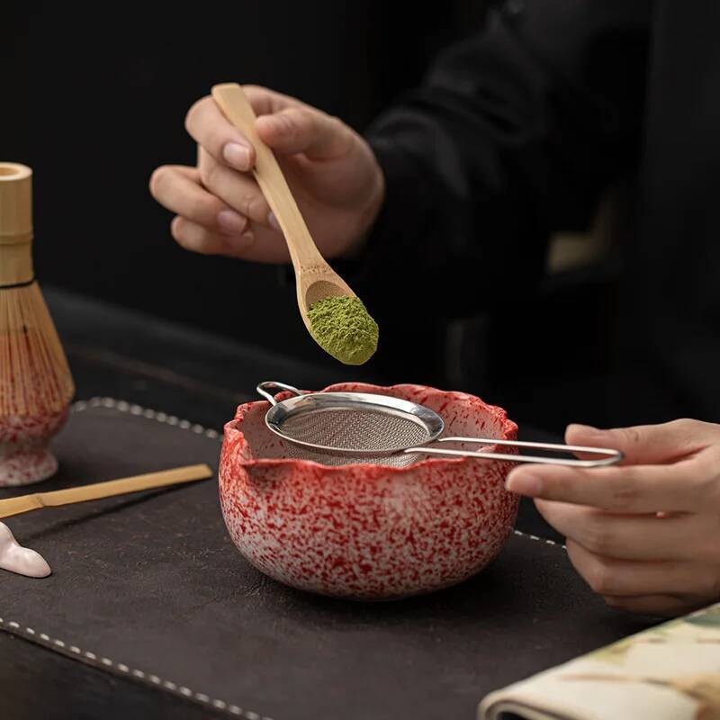 1/2/4/8 قطعة (حافة القمر المست - مراجعة Korean Tea Set وسعره