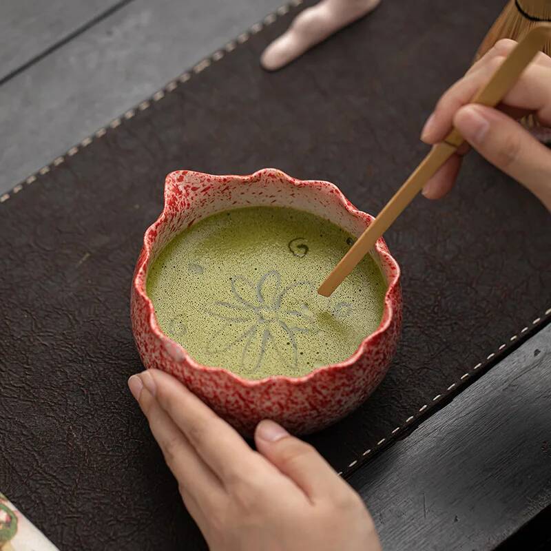 1/2/4/8 قطعة (حافة القمر المست - مراجعة Korean Tea Set وسعره