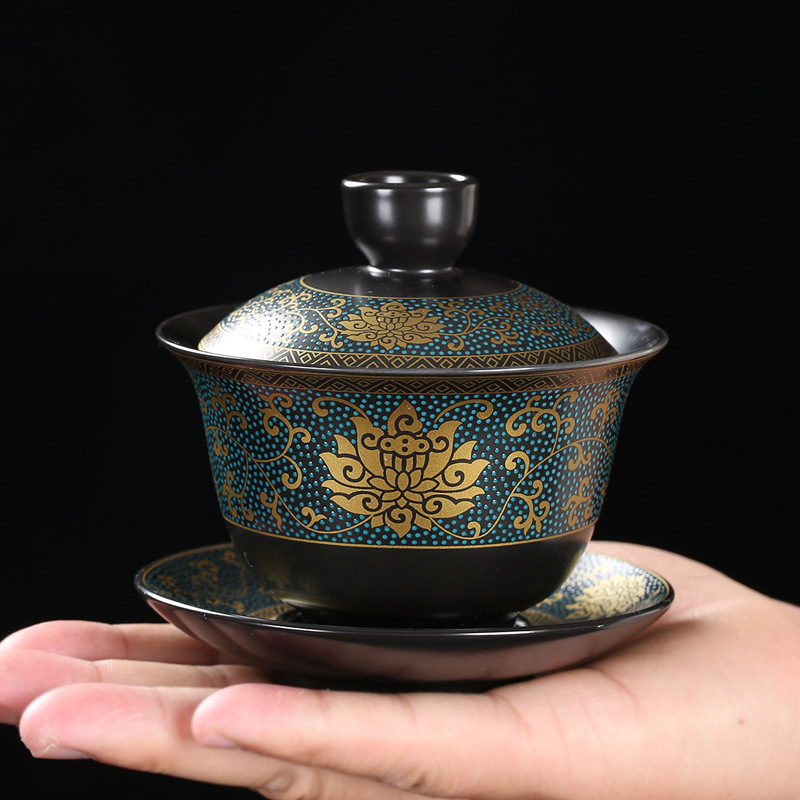 أكواب شاي Gaiwan الكلاسيكية ال - مراجعة Korean Tea Set وسعره