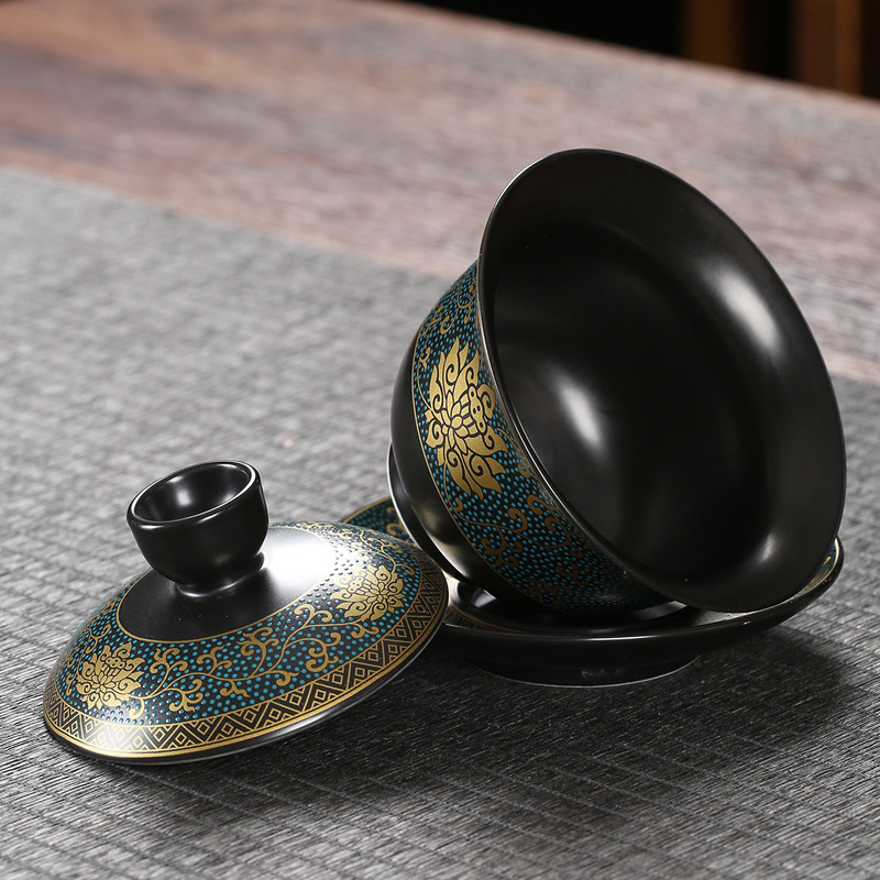 أكواب شاي Gaiwan الكلاسيكية ال - مراجعة Korean Tea Set وسعره