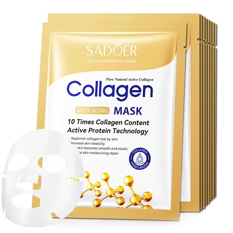 5/10/20/30 قطعة قناع وجه كوري  - مراجعة Sheet Mask Collagen وسعره