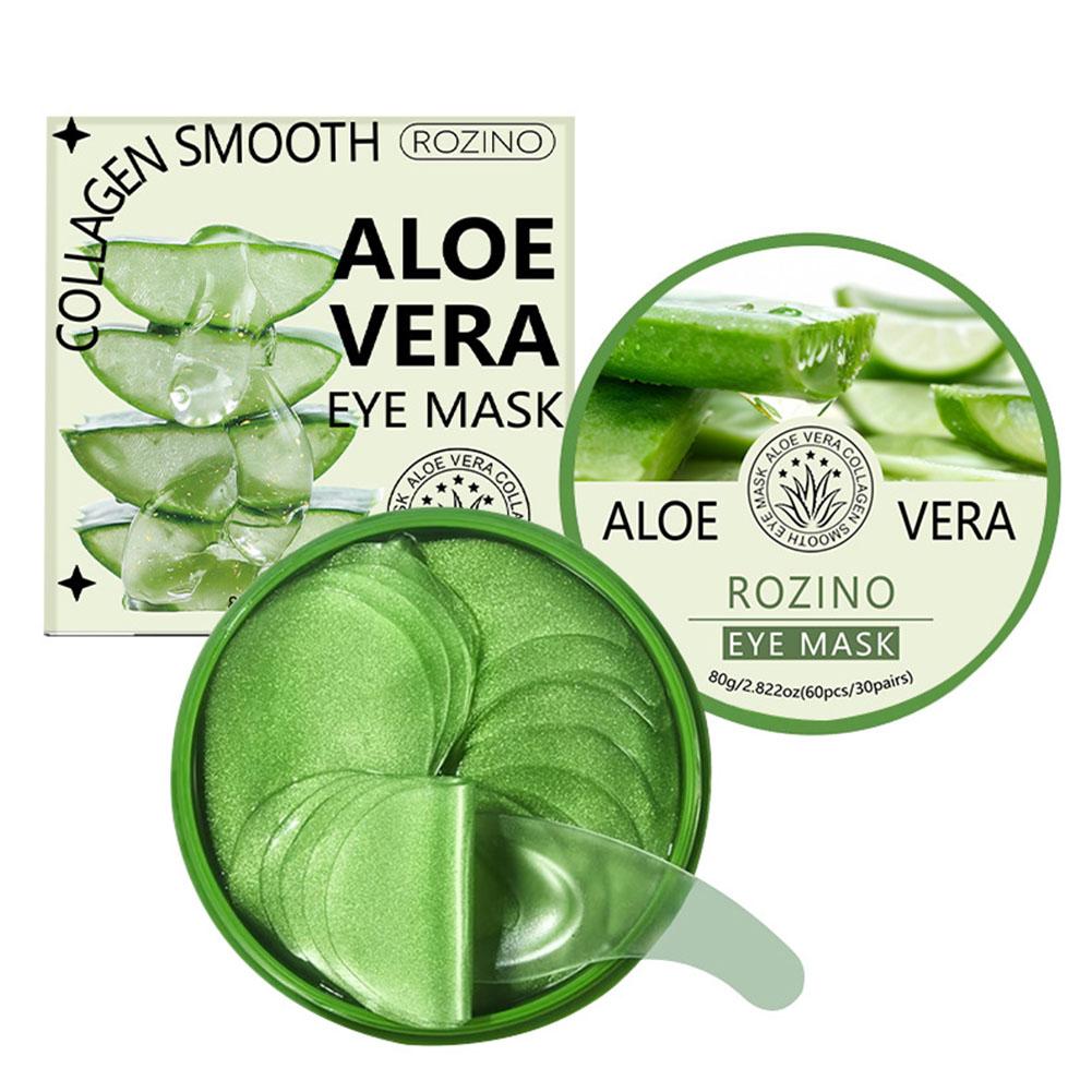 60 قطعة من أقنعة العين بالصبار - مراجعة Sheet Mask Collagen وسعره