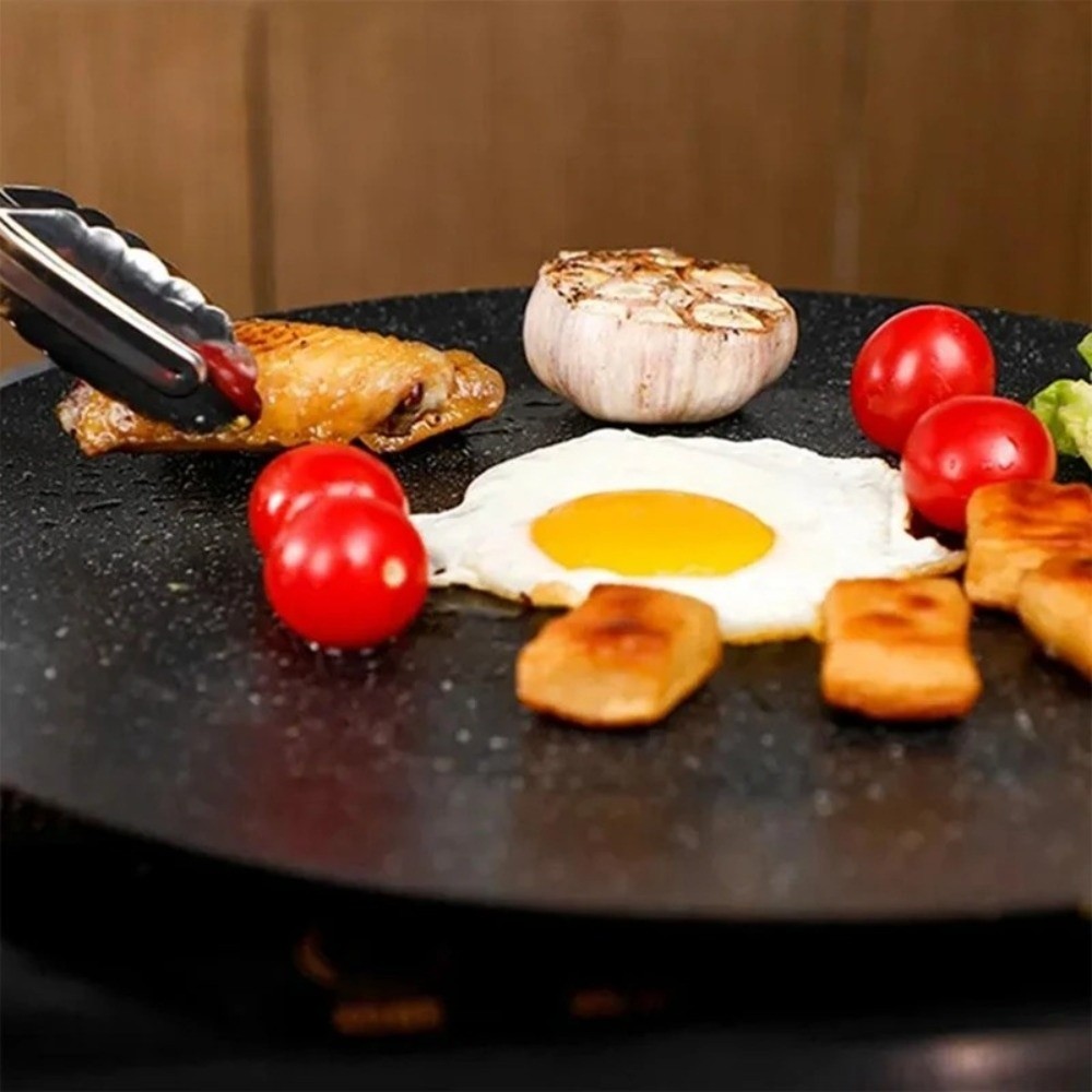 مقلاة شواء كورية مقاس 30/32/34 - مراجعة Korean Bbq Grill وسعره