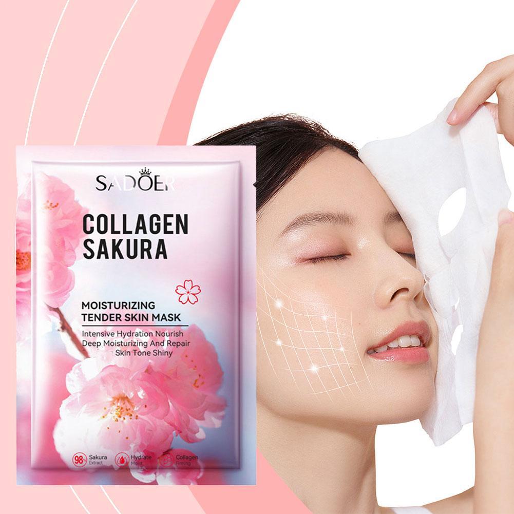 5 قطعة قناع الوجه الكولاجين سا - مراجعة Sheet Mask Collagen وسعره