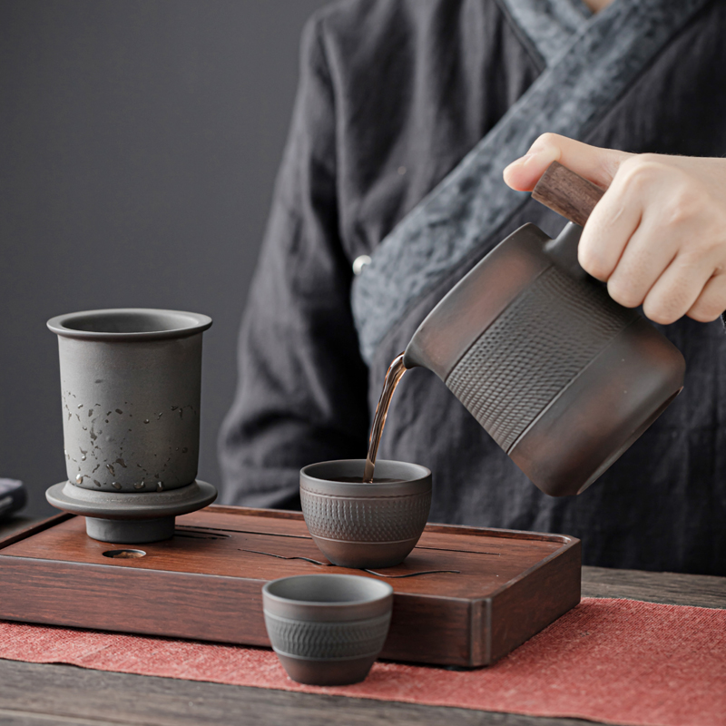الراقية الأرجواني الفخار الرجع - مراجعة Korean Tea Set وسعره