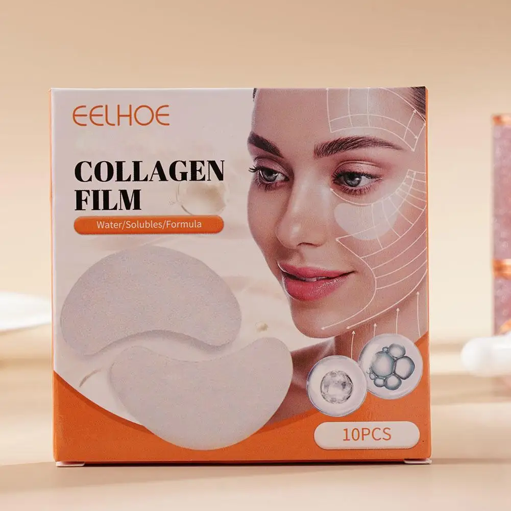 5/10 أزواج من أقنعة العين القا - مراجعة Sheet Mask Collagen وسعره