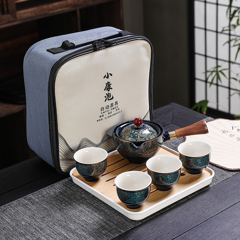طقم شاي الكونغ فو الصيني ، طقم - مراجعة Korean Tea Set وسعره